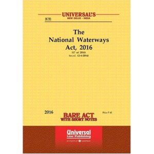 Universal's Bare Act on The National Waterways Act, 2016